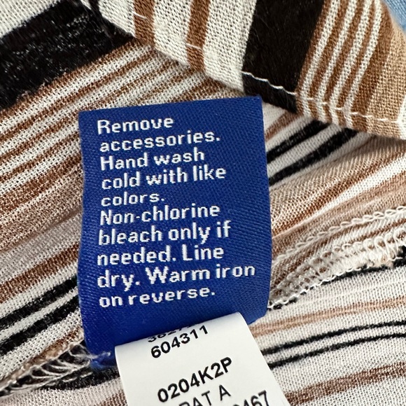 Apt. 9 Black & Brown Top - Picture 3 of 8